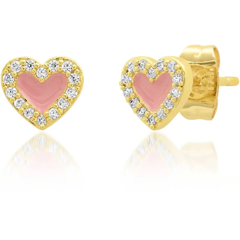 Black Friday - Style Deals All Week Long Adjustable Bracelet TAI HEART-SHAPED ENAMEL & CZ STUDS Black Friday - Style Deals All Week Long Adjustable Bracelet TAI HEART-SHAPED ENAMEL & CZ STUDS