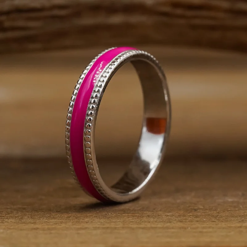 Shop Comfortably at Home Halo Ring The Lac Rose