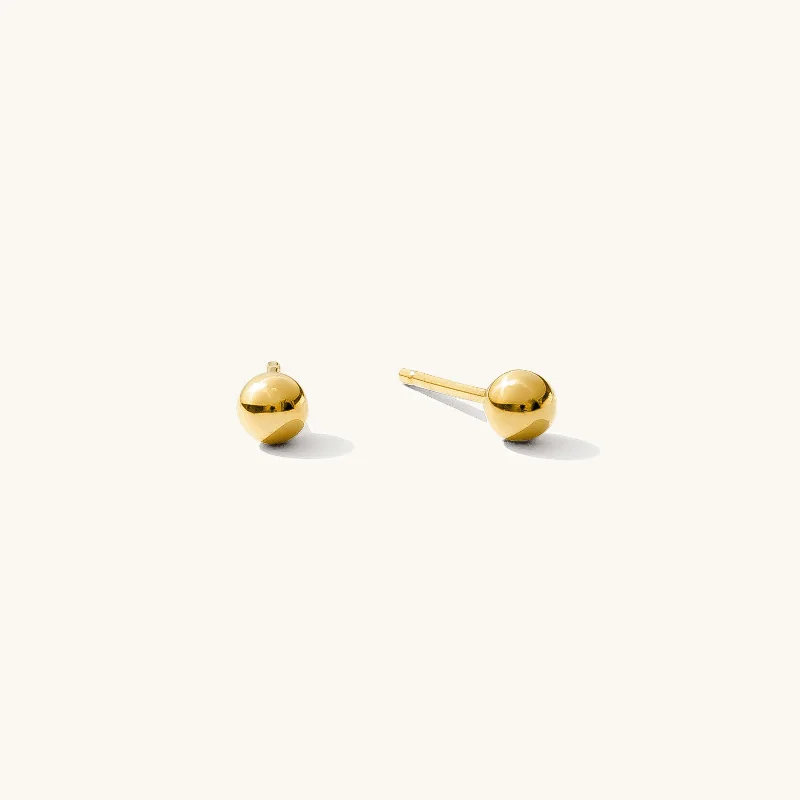 Exclusive Offers for Our Valued Customers Vintage Ring Tiny Ball Stud Earrings - 14k Solid Gold Exclusive Offers for Our Valued Customers Vintage Ring Tiny Ball Stud Earrings - 14k Solid Gold