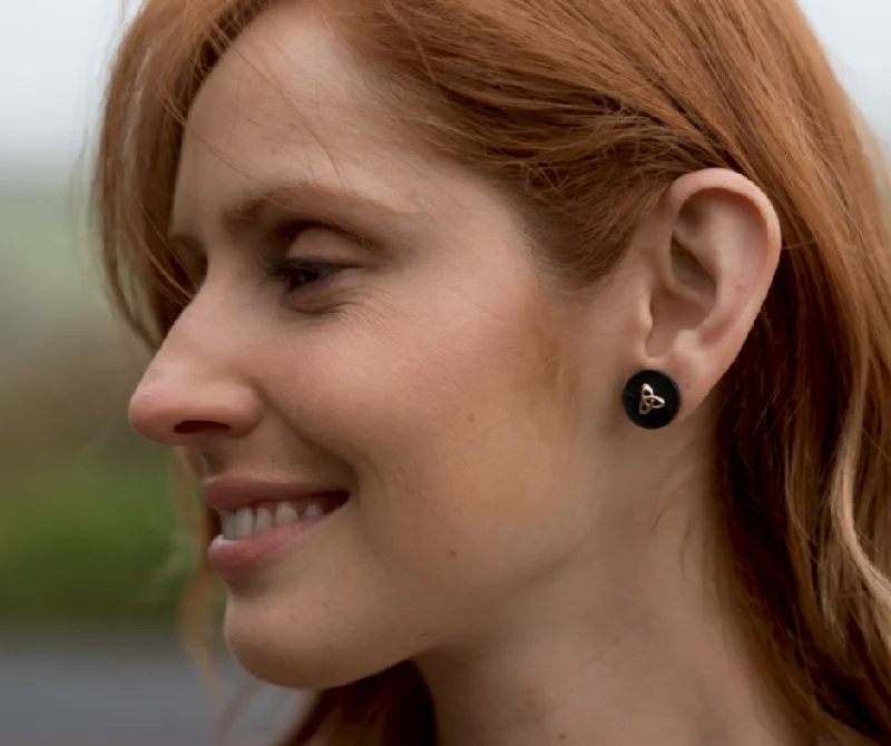 Huge Discounts, Unbeatable Offers Diamond Studs Trinity Knot Carraig Dubh Earrings Huge Discounts, Unbeatable Offers Diamond Studs Trinity Knot Carraig Dubh Earrings