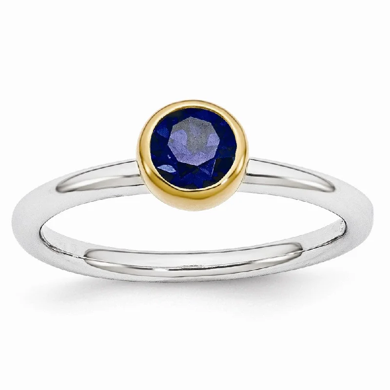 Massive Clearance Sale Ruby Necklace Two Tone Sterling Silver Stackable 5mm Round Created Sapphire Ring Massive Clearance Sale Ruby Necklace Two Tone Sterling Silver Stackable 5mm Round Created Sapphire Ring