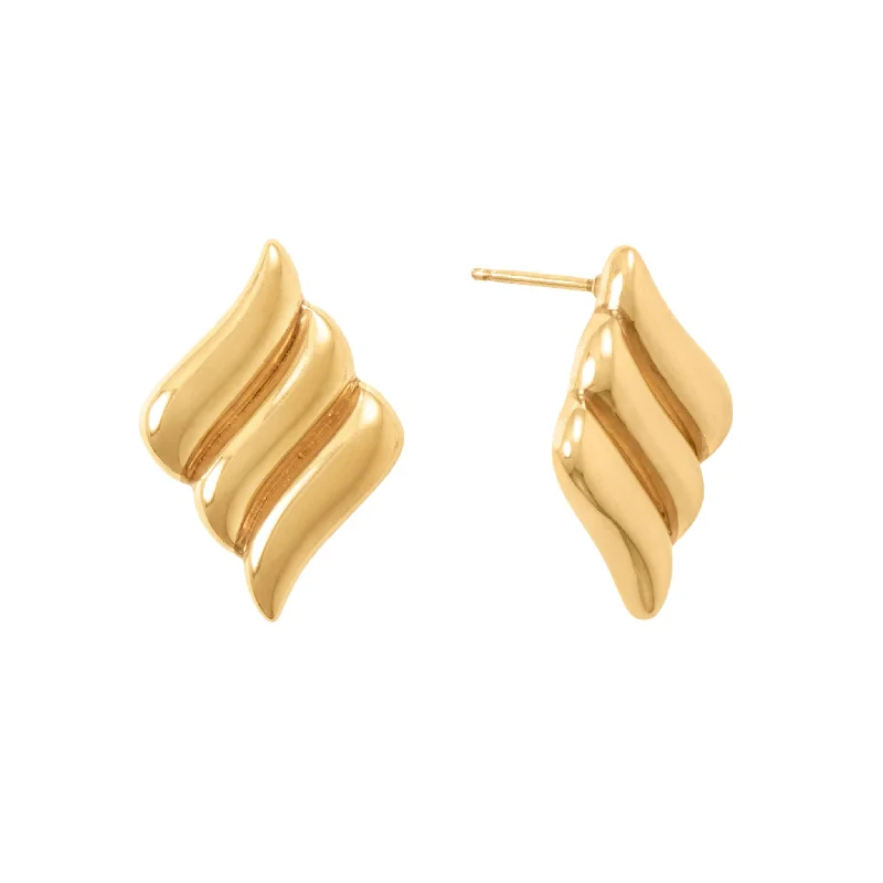 Limited Time, Unlimited Deals Stylish Pendant Vintage Wave Stud Earrings