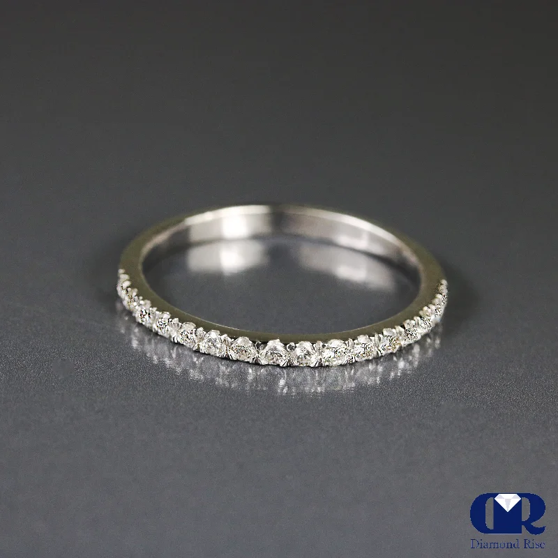 Limited - Time Offer Elegant Jewelry 0.20 Ct Round Cut Diamond Wedding Band Ring 14K White Gold Limited - Time Offer Elegant Jewelry 0.20 Ct Round Cut Diamond Wedding Band Ring 14K White Gold