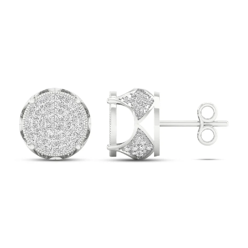 Shop Now, Save Big Bucks Simple Earrings 10K 0.50CT Diamond Earring