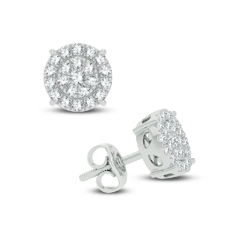 Exclusive Offers for Our Valued Customers Fashion Jewelry 10K 0.50ct Diamond Earring Exclusive Offers for Our Valued Customers Fashion Jewelry 10K 0.50ct Diamond Earring