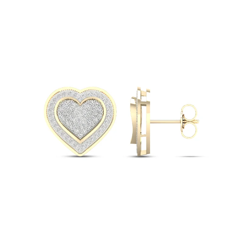 Unbeatable Savings Await Celestial Jewelry 10k 0.50CT Diamond Earring