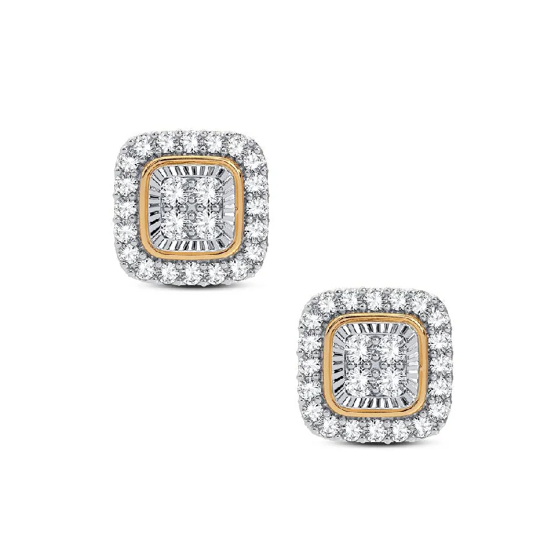Clearance Sale Art Deco Necklace 14K 0.33CT DIAMOND EARRING