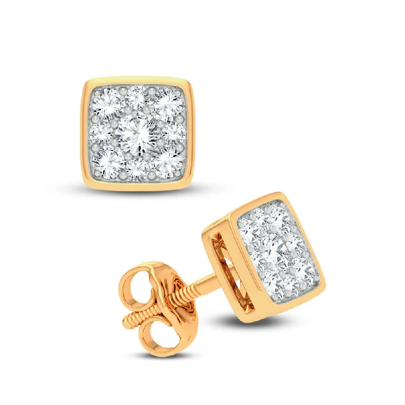 Huge Discounts, Unbeatable Offers Gold Necklace 14K 0.50CT DIAMOND EARRING