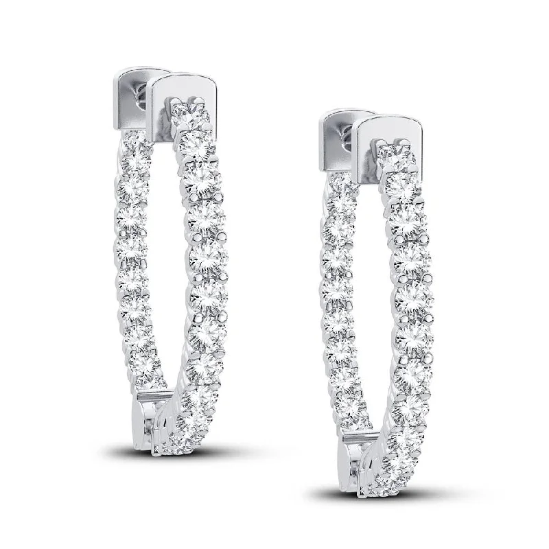 Shop Comfortably at Home Zirconia Ring 14K 0.50CT Diamond Earring
