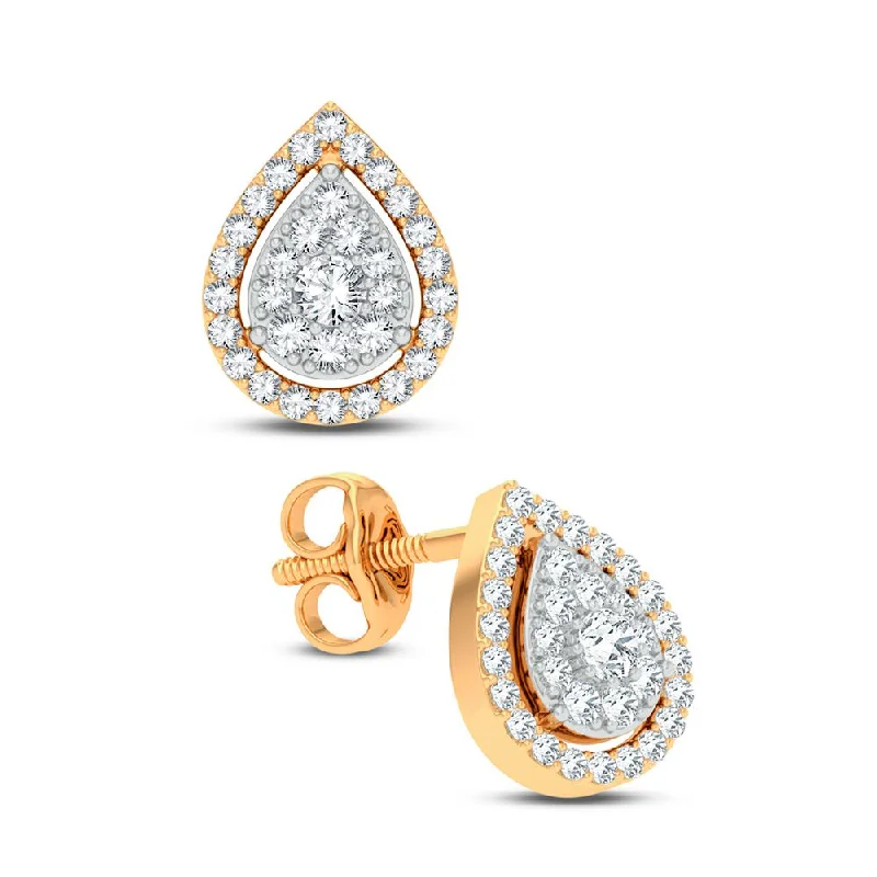 Limited Time, Unlimited Deals Rose Gold Bangle 14K 0.50CT DIAMOND EARRING