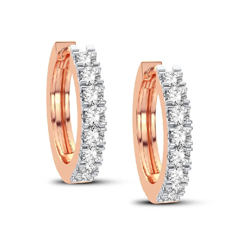 Clearance Sale Luxury Necklace 14K 0.50CT Diamond Earring