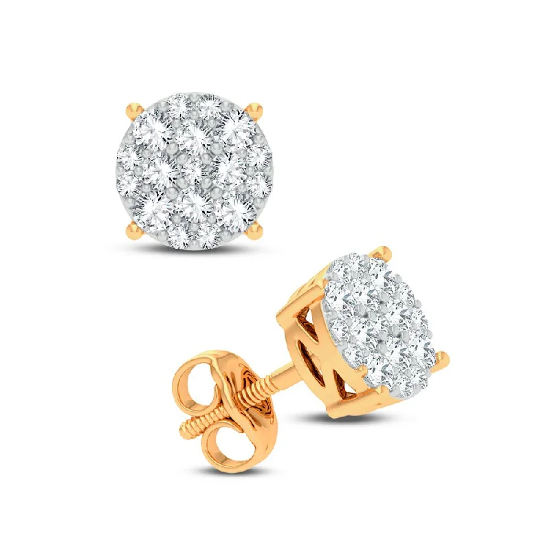 Season - End Clearance Adjustable Pendant 14K 0.50CT DIAMOND EARRING