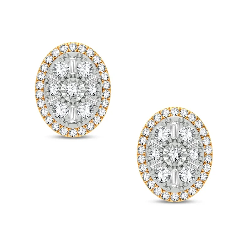 Don't Miss Your Chance Vintage Earrings 14K 0.50ct Diamond Earring