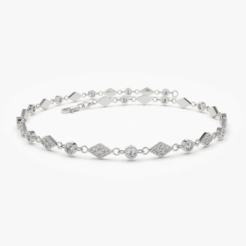 14K White Gold
