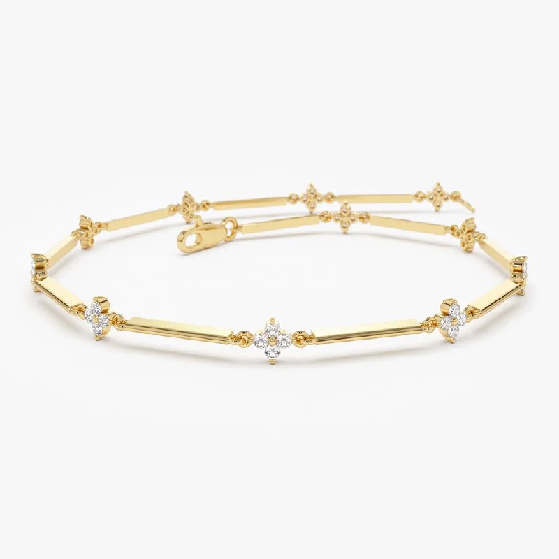Unbeatable Savings Await Opal Ring 14k Clover Setting Diamond Infinity Bracelet