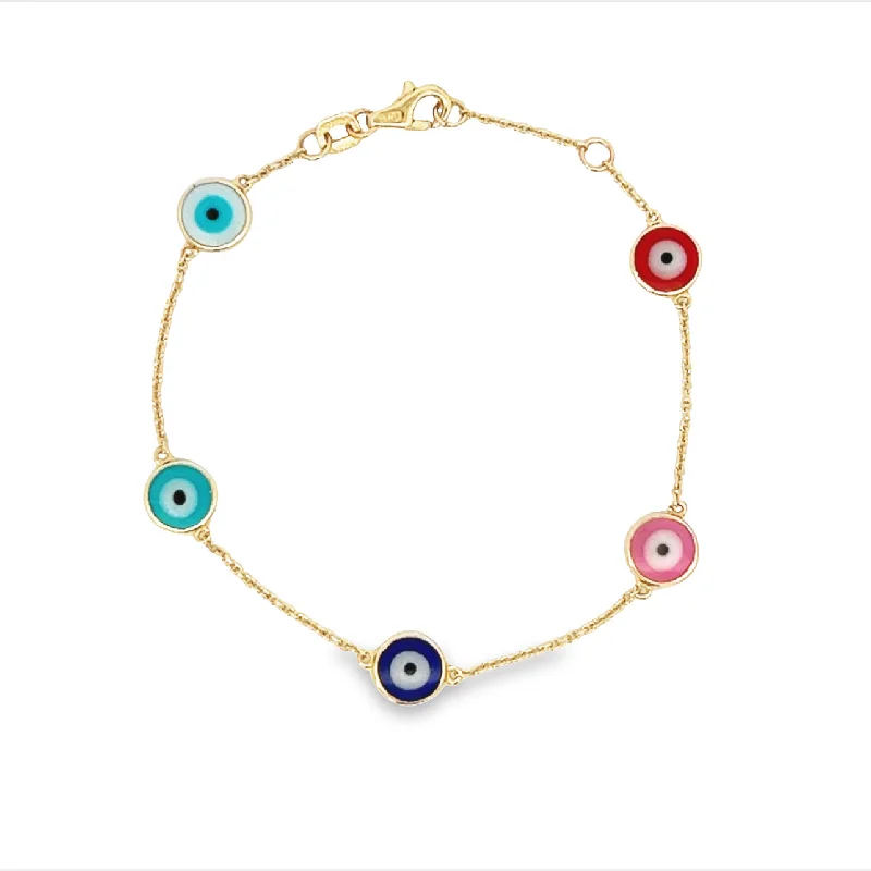 Massive Clearance Sale Unique Earrings 14k Evil Eye Bracelet