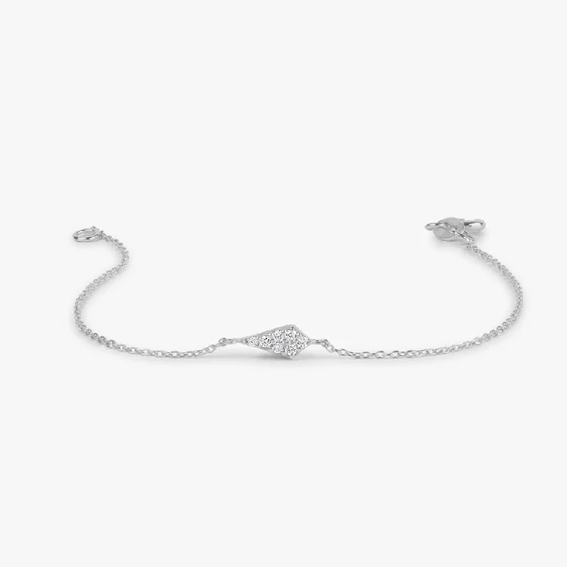 14K White Gold