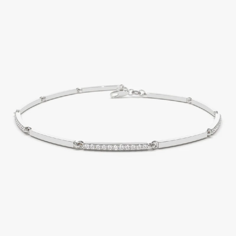 14K White Gold