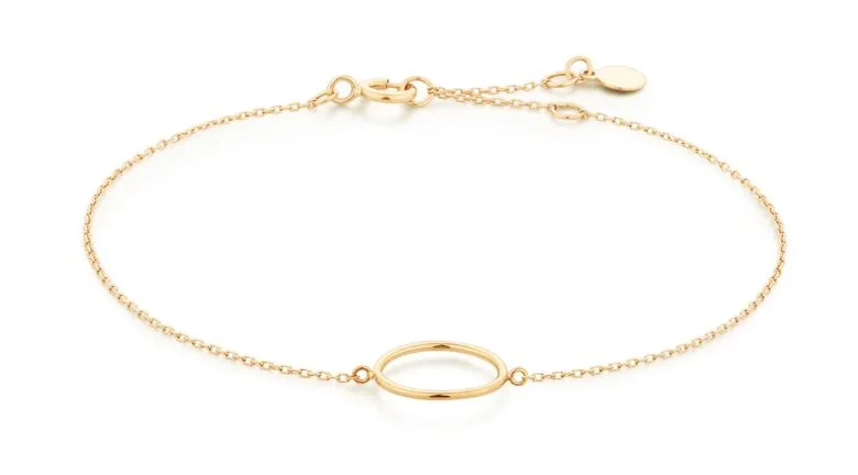 Huge Discounts, Unbeatable Offers Heart Locket 14K Yellow Gold Adjustable Open Circle Bracelet by Aurelie Gi Huge Discounts, Unbeatable Offers Heart Locket 14K Yellow Gold Adjustable Open Circle Bracelet by Aurelie Gi