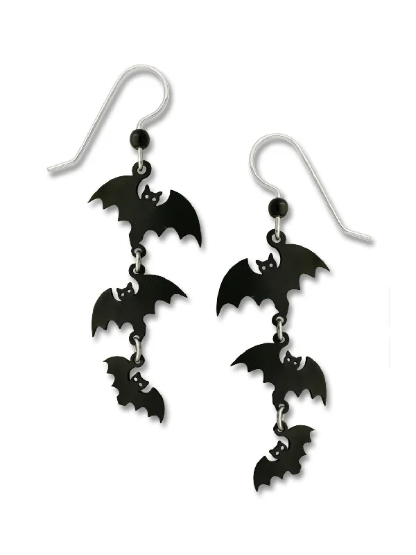 Be the First to Rock the Latest Trends Tourmaline Necklace Triple Bat Dangles by Sienna Sky
