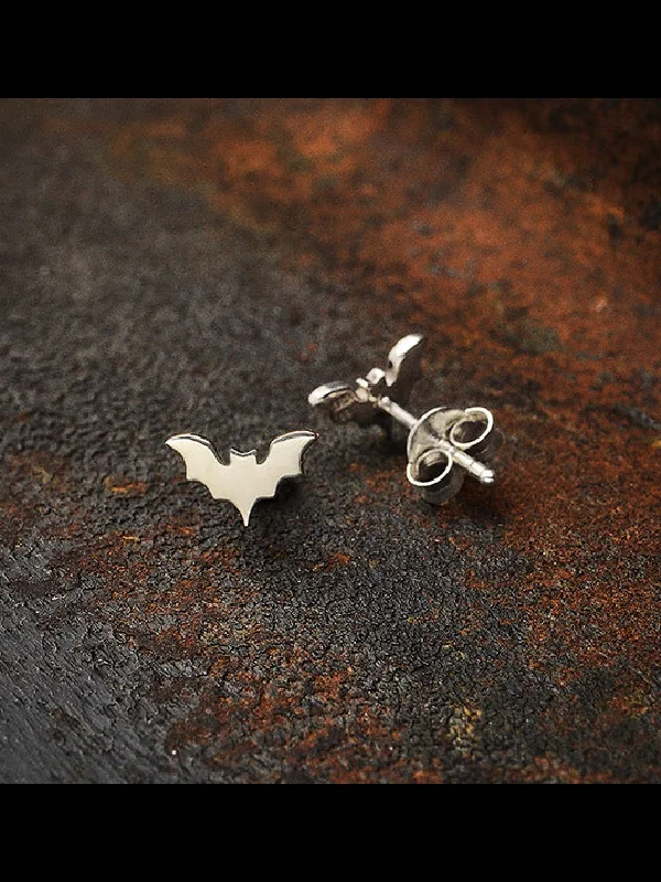 Limited - Edition Collections Now on Sale Handmade Earrings Tiny Bat Posts