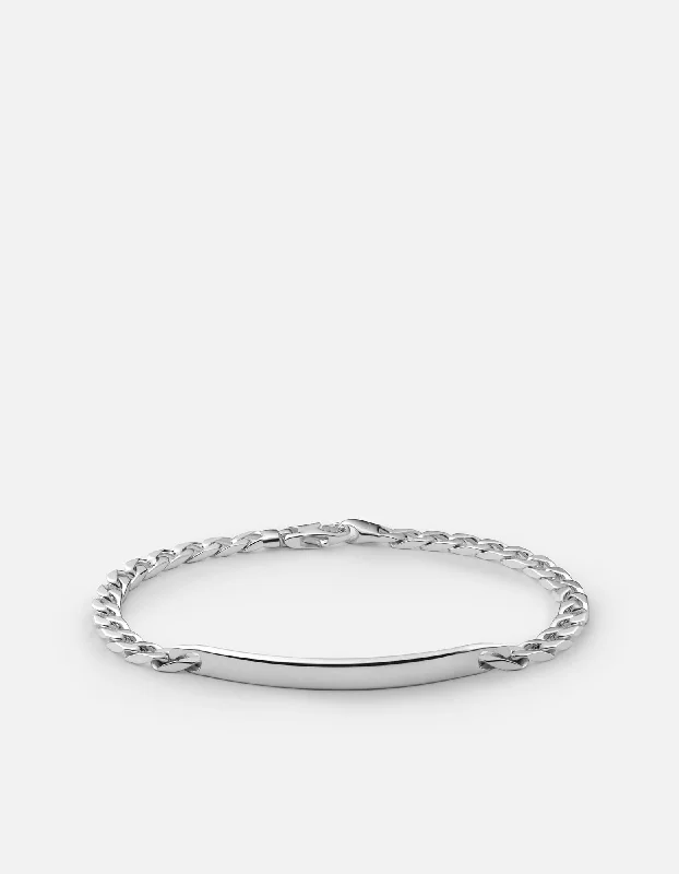 Shop Now, Save Big Bucks Chic Necklace 4mm ID Chain Bracelet, Sterling Silver