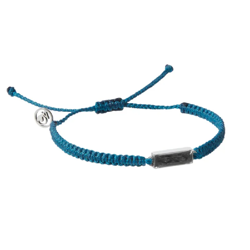 Shop Comfortably at Home Luxury Earrings 4Ocean Ghost Net Bracelet - Teal