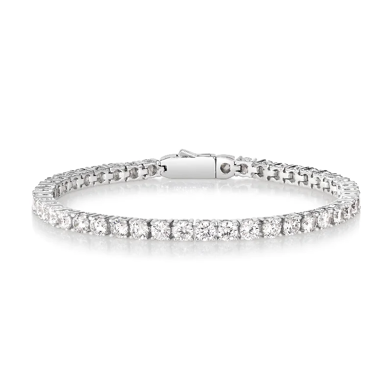 Clearance Sale, Steal Great Bargains Luxury Bracelet 5 Carat Straight Line Tennis Bracelet Clearance Sale, Steal Great Bargains Luxury Bracelet 5 Carat Straight Line Tennis Bracelet