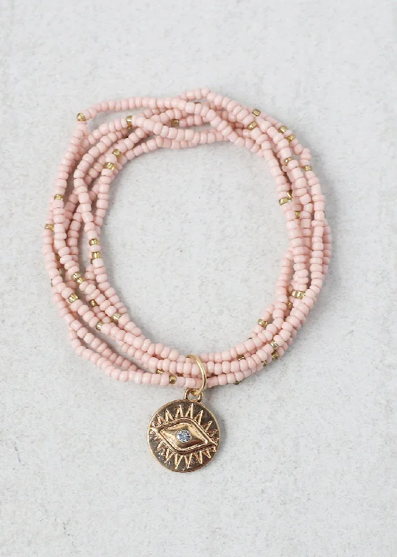 New Arrivals on Discount Rose Gold Bangle All Seeing Eye Bracelet
