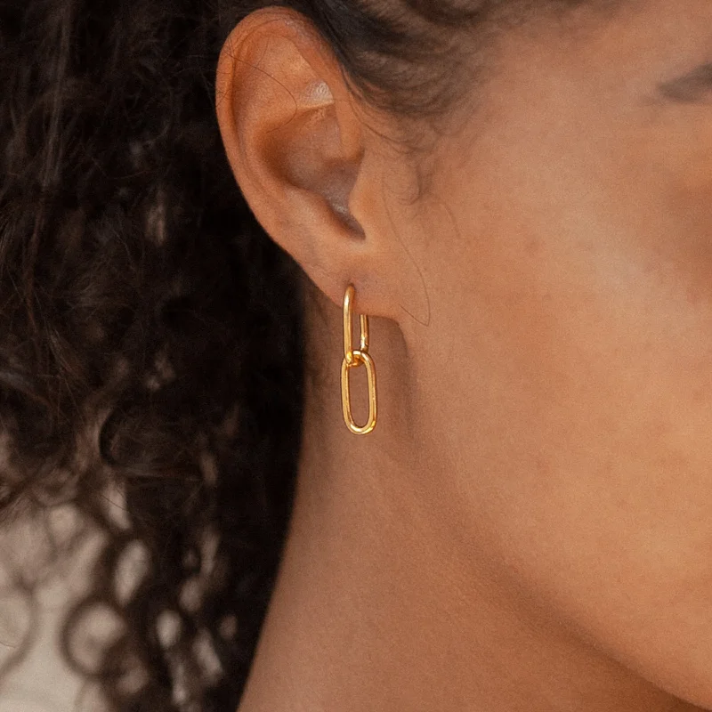 Exclusive Members - Only Sale Personalized Bracelet Amanda Link Earrings