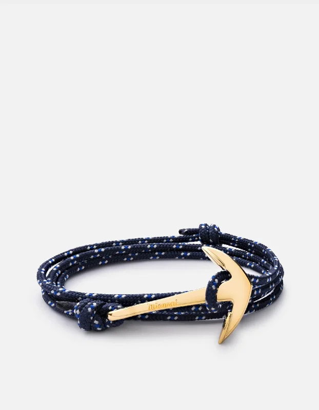 Exclusive Members - Only Sale Personalized Locket Anchor Rope, Gold