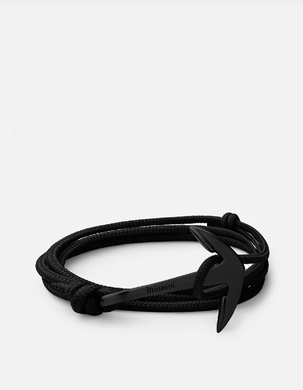 New Arrivals Wedding Bracelet Anchor Rope, Noir