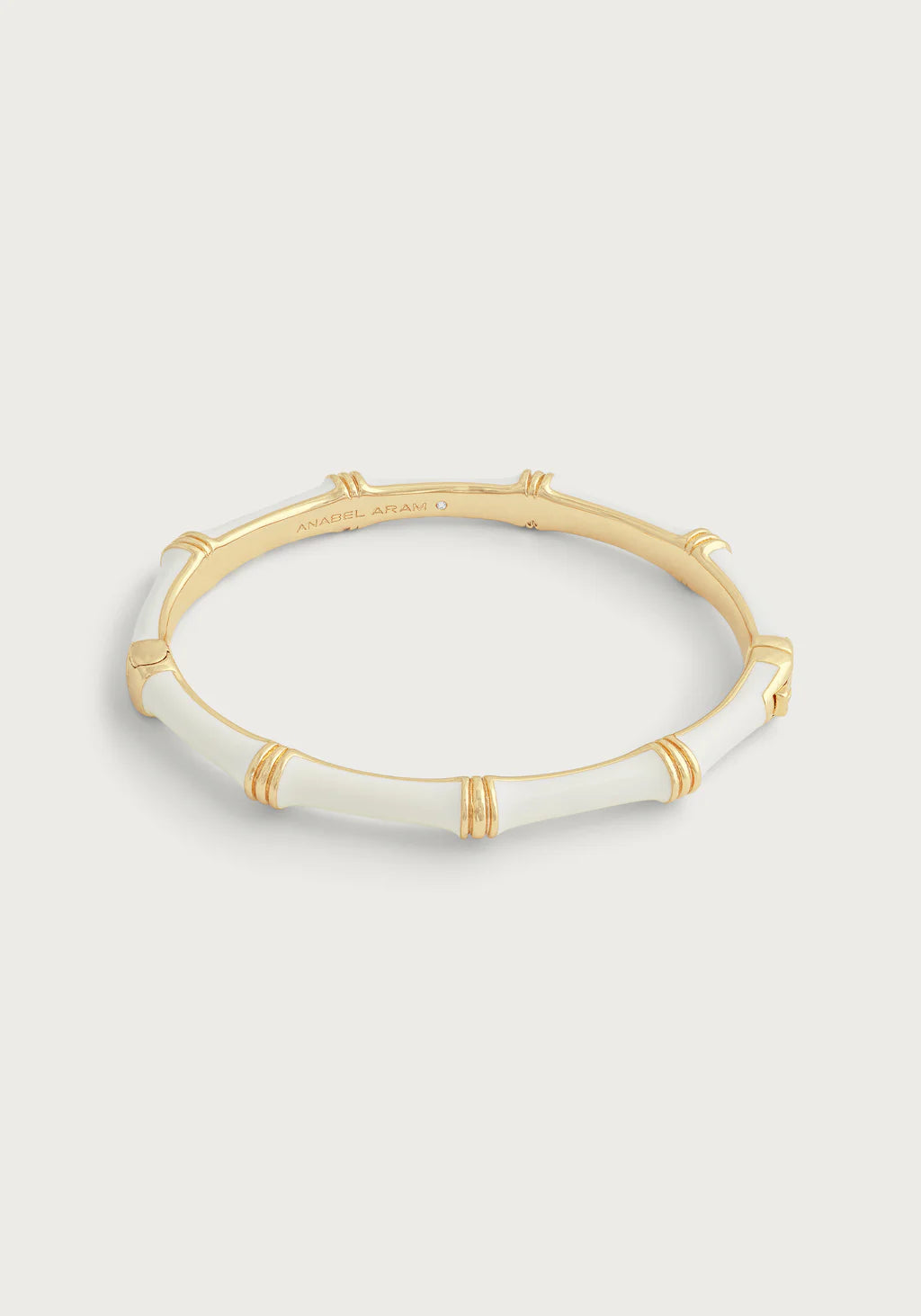 Big Savings, Big Smiles Locket Necklace Bamboo Enameled Hinged Bangle