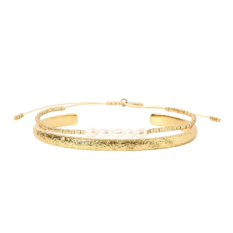 Limited - Edition Collections Now on Sale Trendy Jewelry Blanca Bracelet Stack