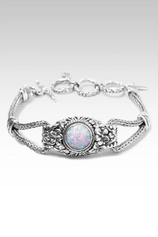 Massive Clearance Sale Gold Necklace Blossom Bracelet™ in Cotton Candy Simulated Opal Massive Clearance Sale Gold Necklace Blossom Bracelet™ in Cotton Candy Simulated Opal