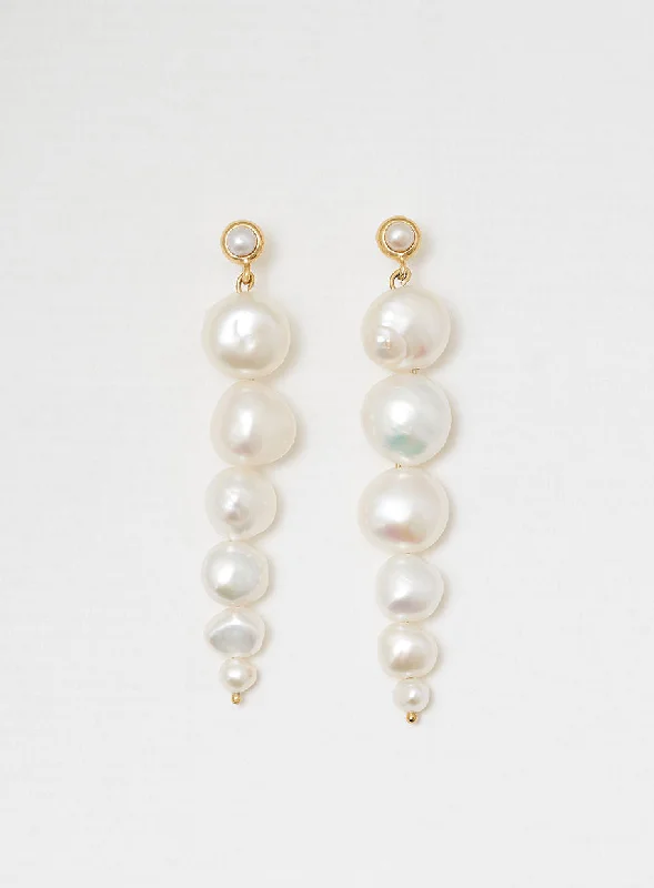 Flash Sale, Grab the Deals Fast Minimalist Studs Drop pearl Gold Plated Earring w. Pearls Flash Sale, Grab the Deals Fast Minimalist Studs Drop pearl Gold Plated Earring w. Pearls