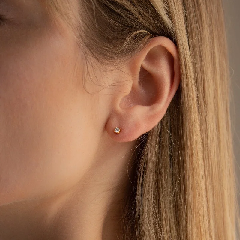 New Arrivals Stackable Jewelry Booker Tiny Diamond Studs