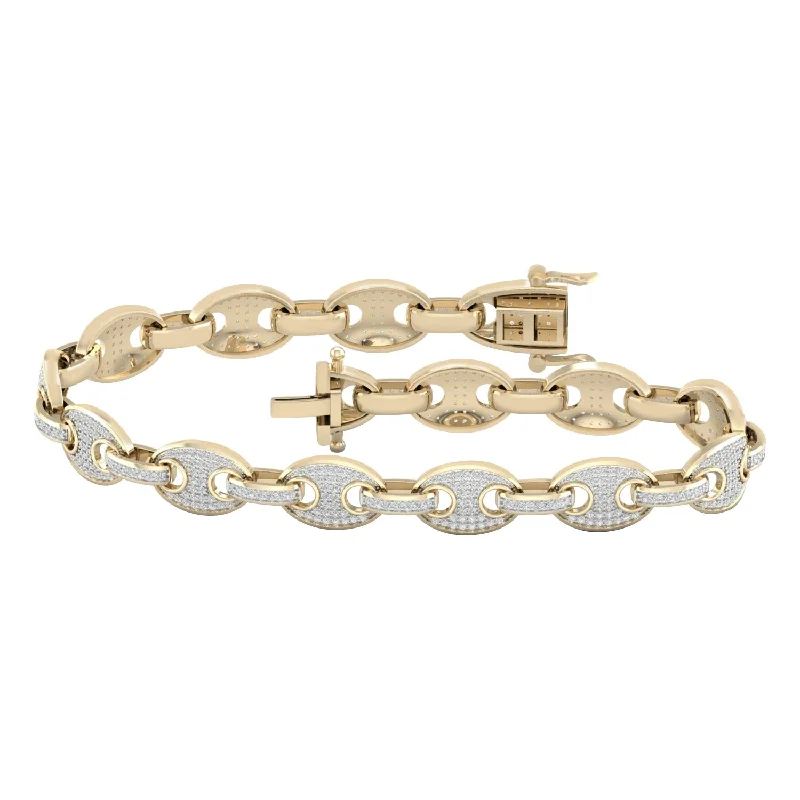 Clearance Sale, Steal Great Bargains Stackable Bracelet 10K YELLOW GOLD 1.50 CTW DIAMOND MEN'S BRACELET Clearance Sale, Steal Great Bargains Stackable Bracelet 10K YELLOW GOLD 1.50 CTW DIAMOND MEN'S BRACELET