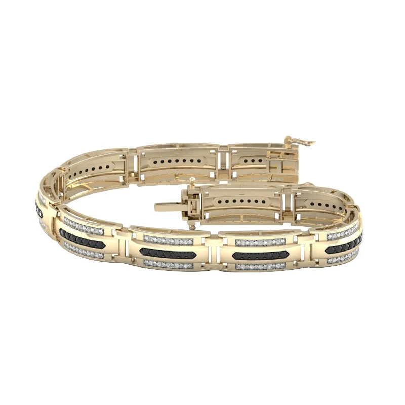 Limited Time, Unlimited Deals Bold Jewelry 10K YELLOW GOLD 1.50 CTW DIAMOND MEN'S BRACELET Limited Time, Unlimited Deals Bold Jewelry 10K YELLOW GOLD 1.50 CTW DIAMOND MEN'S BRACELET