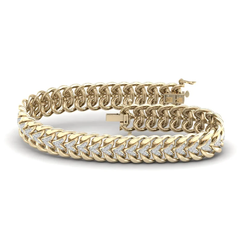 Big Savings, Big Smiles Infinity Ring 10K YELLOW GOLD 1.50 CTW DIAMOND MEN'S BRACELET Big Savings, Big Smiles Infinity Ring 10K YELLOW GOLD 1.50 CTW DIAMOND MEN'S BRACELET