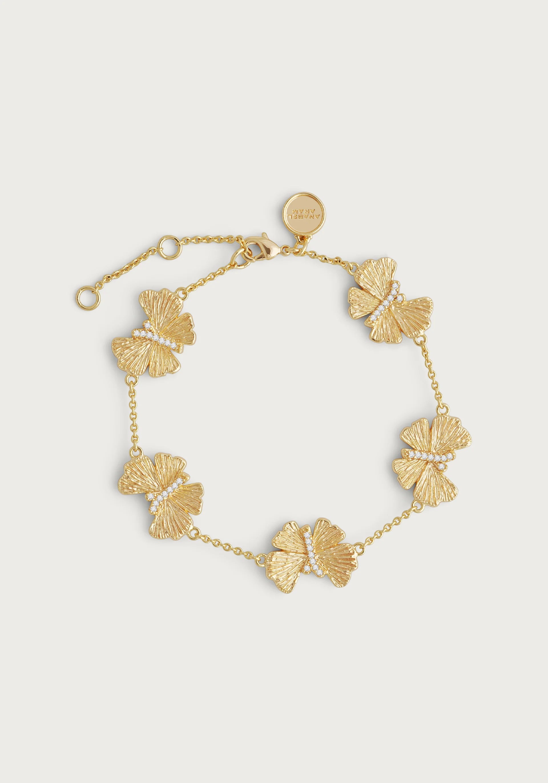 Clearance Sale Rose Gold Earrings Butterfly Station Bracelet