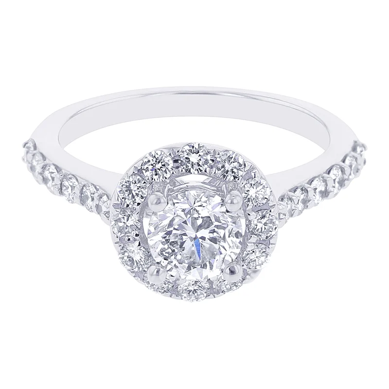 Big Savings, Big Smiles Wedding Band Carly Round Halo 1 1/2ct Ready for Love Diamond Engagement Ring Big Savings, Big Smiles Wedding Band Carly Round Halo 1 1/2ct Ready for Love Diamond Engagement Ring