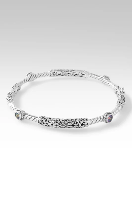 Limited Time, Unlimited Deals Locket Necklace Celebrate Restoration Bangle™ in English Tearose™ Mystic Topaz Limited Time, Unlimited Deals Locket Necklace Celebrate Restoration Bangle™ in English Tearose™ Mystic Topaz