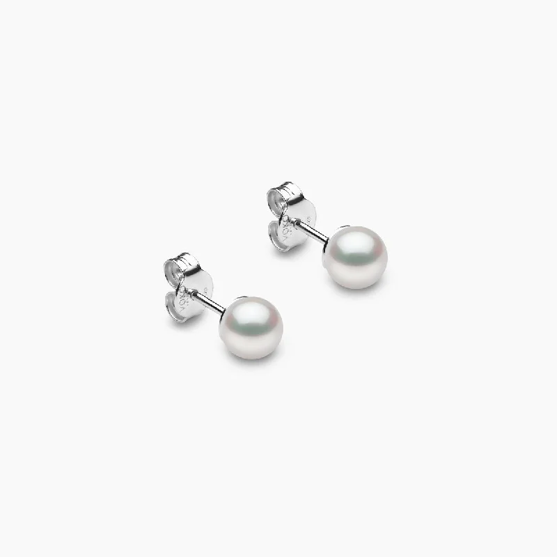 Clearance Sale, Steal Great Bargains Infinity Necklace Classic 18K Gold AA Akoya Pearl Stud Earrings Clearance Sale, Steal Great Bargains Infinity Necklace Classic 18K Gold AA Akoya Pearl Stud Earrings
