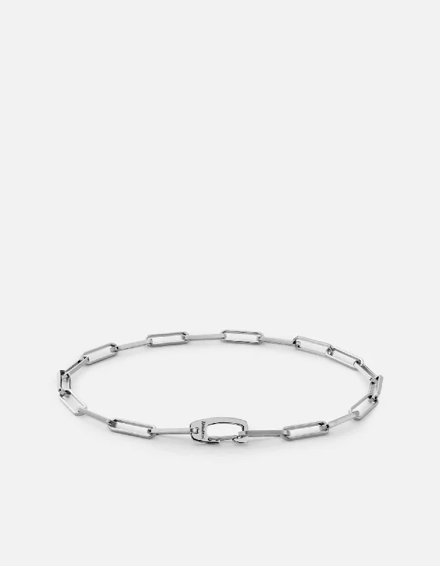 Shop Now, Save Big Bucks Gold Chain Clip Volt Link Bracelet, Sterling Silver