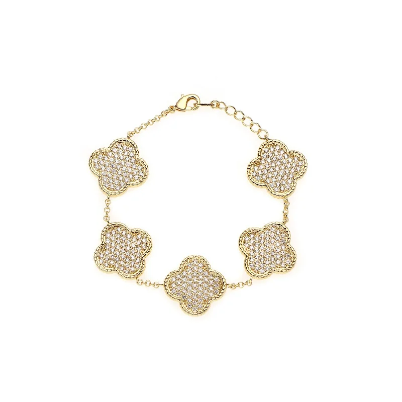 Unbeatable Savings Await Adjustable Bracelet Clover Bracelet