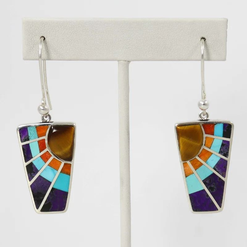 Shop Comfortably at Home Fashion Bangles Colorful Sun Earrings