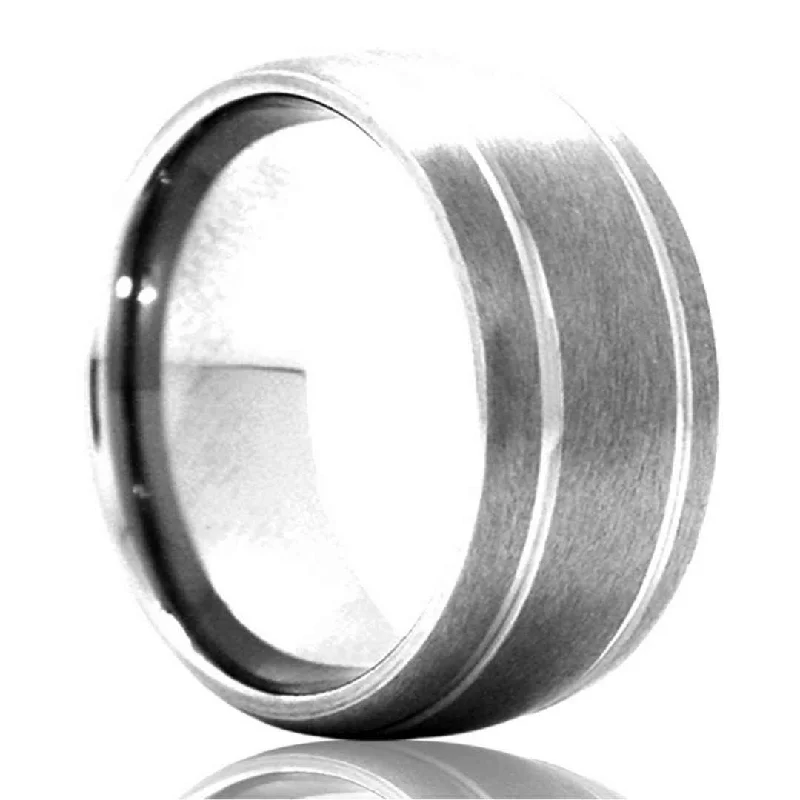 Unbeatable Savings Await Classic Pendant DAN | Men's Tungsten Wedding Ring | Grooves | 6mm & 8mm Unbeatable Savings Await Classic Pendant DAN | Men's Tungsten Wedding Ring | Grooves | 6mm & 8mm