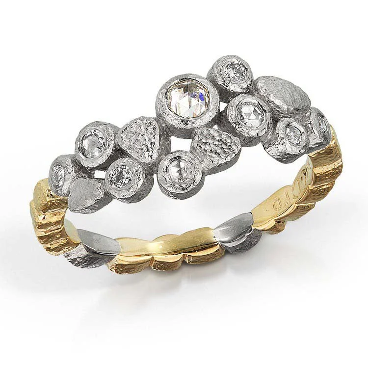 Limited - Time Offer Simple Pendant Dancing Diamonds Ring