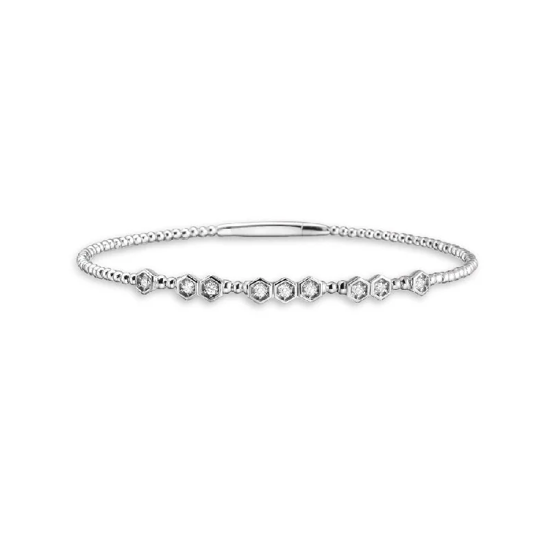 Limited Time, Unlimited Deals Ruby Necklace Diamond Flexible Bangle Bracelet (0.28 ct.) in 14K Gold Limited Time, Unlimited Deals Ruby Necklace Diamond Flexible Bangle Bracelet (0.28 ct.) in 14K Gold